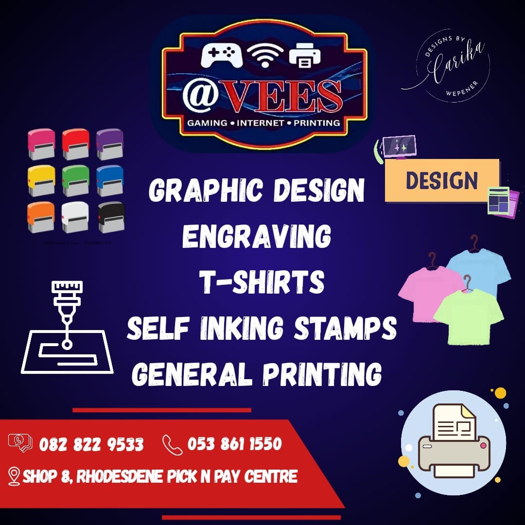 Printing At Vee's in Kimberley - LOGO NEW 2022